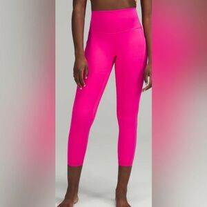 Lululemon Align High-Rise Pant with Pockets 25" in Sonic Pink Size 6